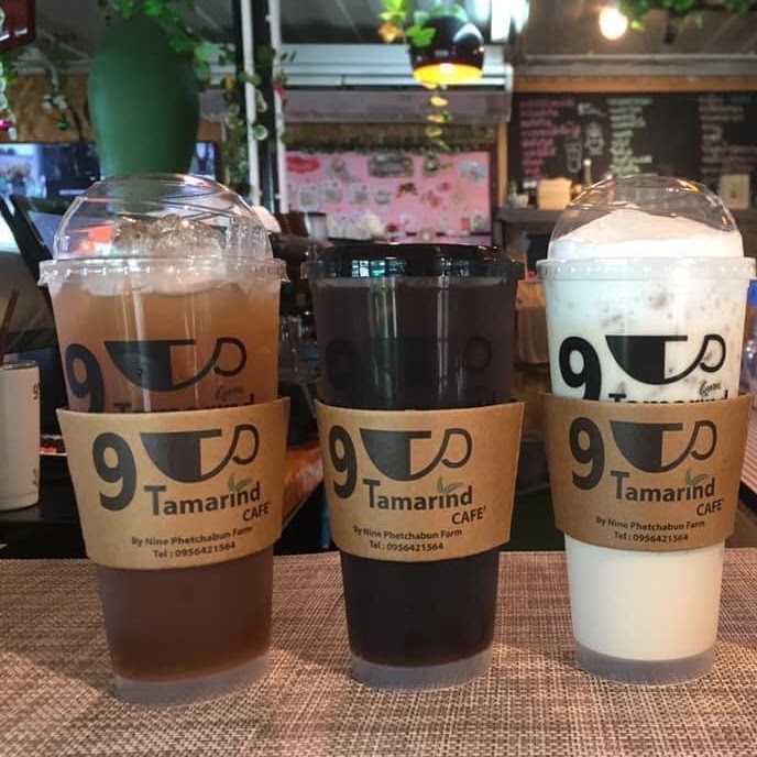 กาแฟสดและเครื่องดื่ม 9 Tamarind Cafe