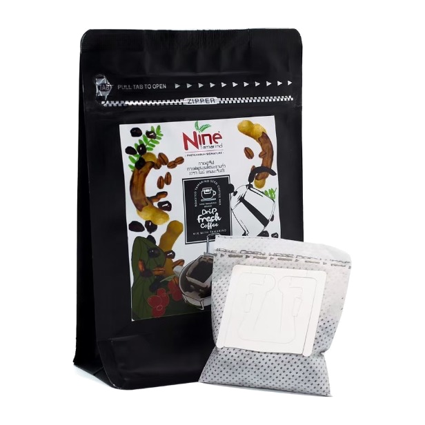 กาแฟดริป เมล็ดมะขามคั่ว (Drip Coffee 90g)